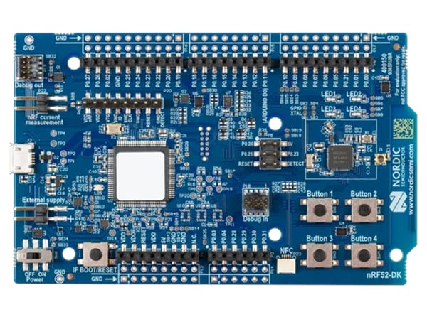 nRF52 Development Kit Nordic Mouser