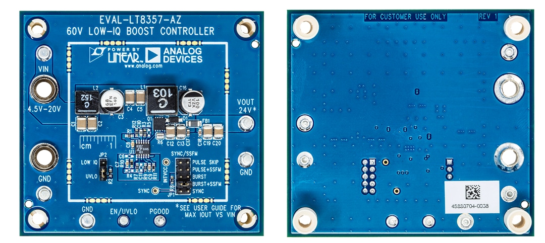 Analog Devices Inc. EVAL-LT8357-AZ Evaluation Board Analog Devices Inc. EVAL-LT8357-AZ Evaluation Board