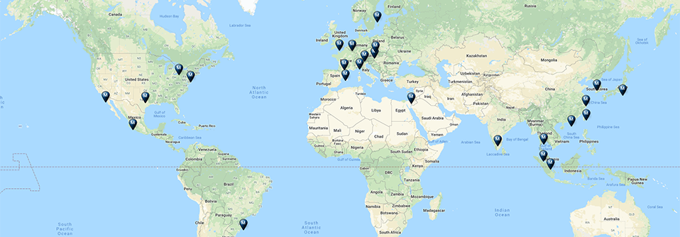 Plaatselijk kantoor van Mouser